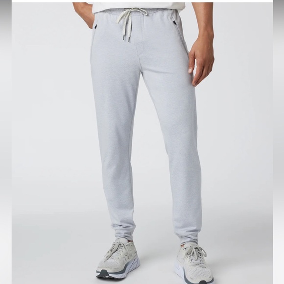 Vuori Men’s Ponto Performance Jogger in platinum heather size XS - Picture 2 of 13